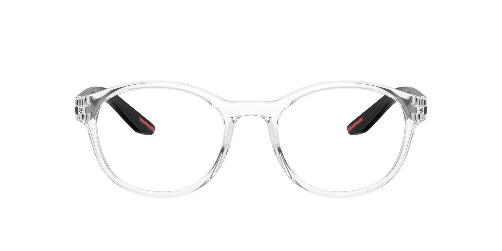 Das Bild zeigt die Prada Linea Rossa Fassung PS07PV 2Az1O1 von vorne., Zubehor, Brillen